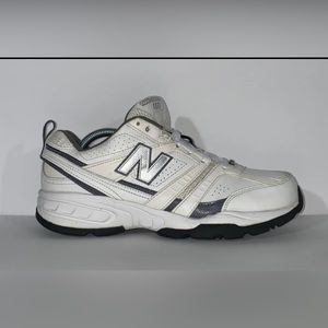 Mens New Balance 409 Size 9.5 (4E) Wide MX409WG White Walking Running Shoe VGC